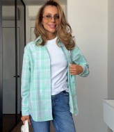 Сорочка в клітку BLO-929A500