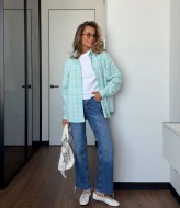 Сорочка в клітку BLO-929A500