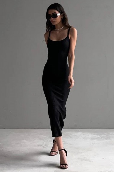 Трикотажное платье футляр SAP-007A350