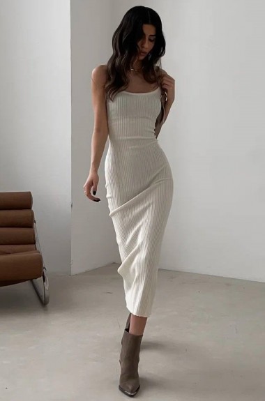 Трикотажное платье футляр SAP-007A350