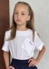 Школьная блузка для девочек  RZ-217A260