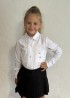 Белая рубашка для девочек  RZ-212A320