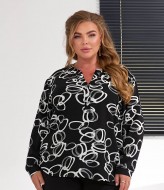 Блузка для полных  NOB-25042A280