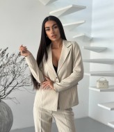 Брючный костюм в полоску ANA-1654A20