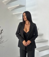 Брючный костюм в полоску ANA-1654A20