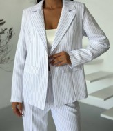 Брючный костюм в полоску ANA-1654A20