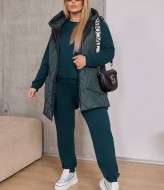 Спортивный костюм тройка с жилеткой женский LZ-A1146A1250