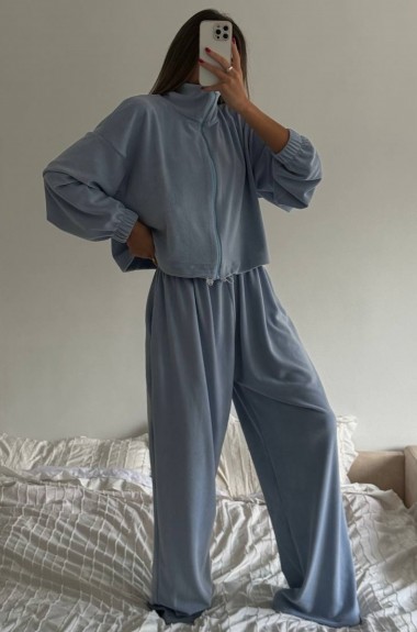 Костюм широкие штаны и кофта LK-353A750