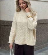 Свитер косами  KC-0508A900