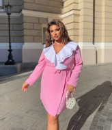 Платье с большим воротником YBY-898A550