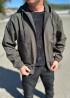 Мужская демисезонная куртка с капюшоном LSA-747A700