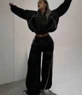 Женский спортивный костюм оверсайз  LUC-1076A969