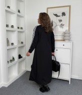 Трикотажное платье с лампасами ZP-1315A520