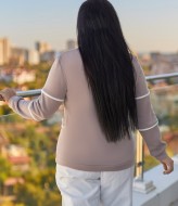 Свитшот женский на флисе  JA-837.3A200