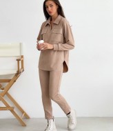 Замшевый костюм YYA-1101A470B540