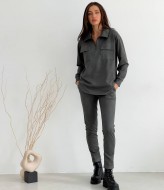 Замшевый костюм YYA-1101A470B540