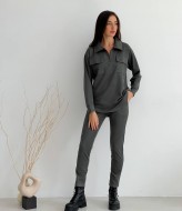 Замшевый костюм YYA-1101A470B540