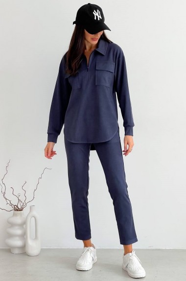 Замшевый костюм YYA-1101A470B540