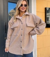 Рубашка женская оверсайз теплая MIS-202A600