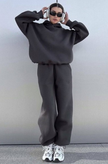 Спортивный костюм женский трехнитка на флисе  DMP-R1158A400