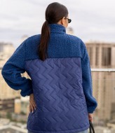 Комбинированная куртка с мехом ELT-1092A750