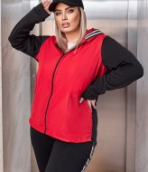 Двухцветный спортивный костюм VIA-198A650