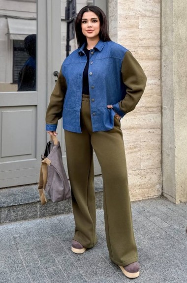 Трендовый костюм VIA-246A30 Трендовый костюм VIA-246A30