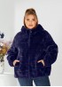 Шуба з капюшоном MAX-951A1600