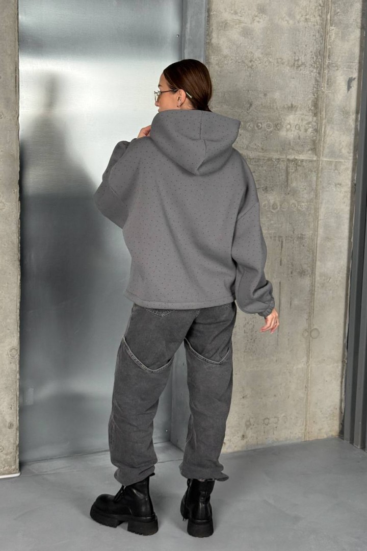 Худи теплое женское LID-638A800