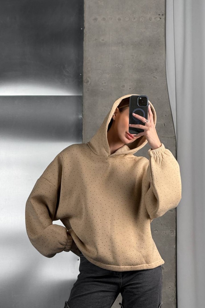 Худи теплое женское LID-638A800