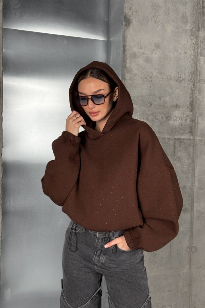 Худи теплое женское LID-638A800