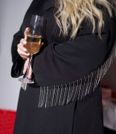 Піджак з бахромою із страз YM-7130A28