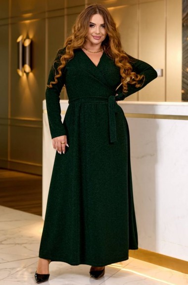 Длинное люрексовое платье YS-2202A600B660