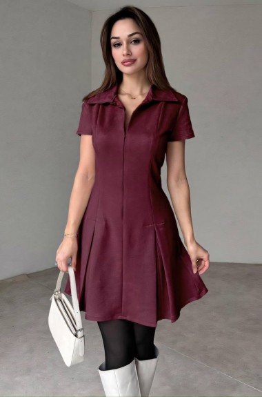 Короткое расклешенное платье TS-434A550