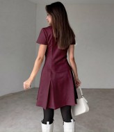 Короткое расклешенное платье TS-434A550