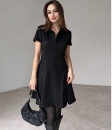 Короткое расклешенное платье TS-434A550