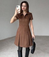 Короткое расклешенное платье TS-434A550