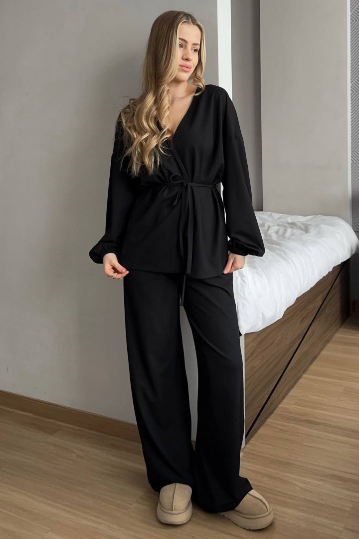 Костюм двойка в рубчик NK-651A700