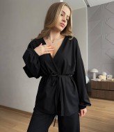 Костюм двойка в рубчик NK-651A700