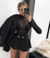 Костюм трійка піджак, спідниця-шорти та боді EST-5939A950