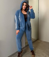 Костюм с лампасами CUR-1026A750