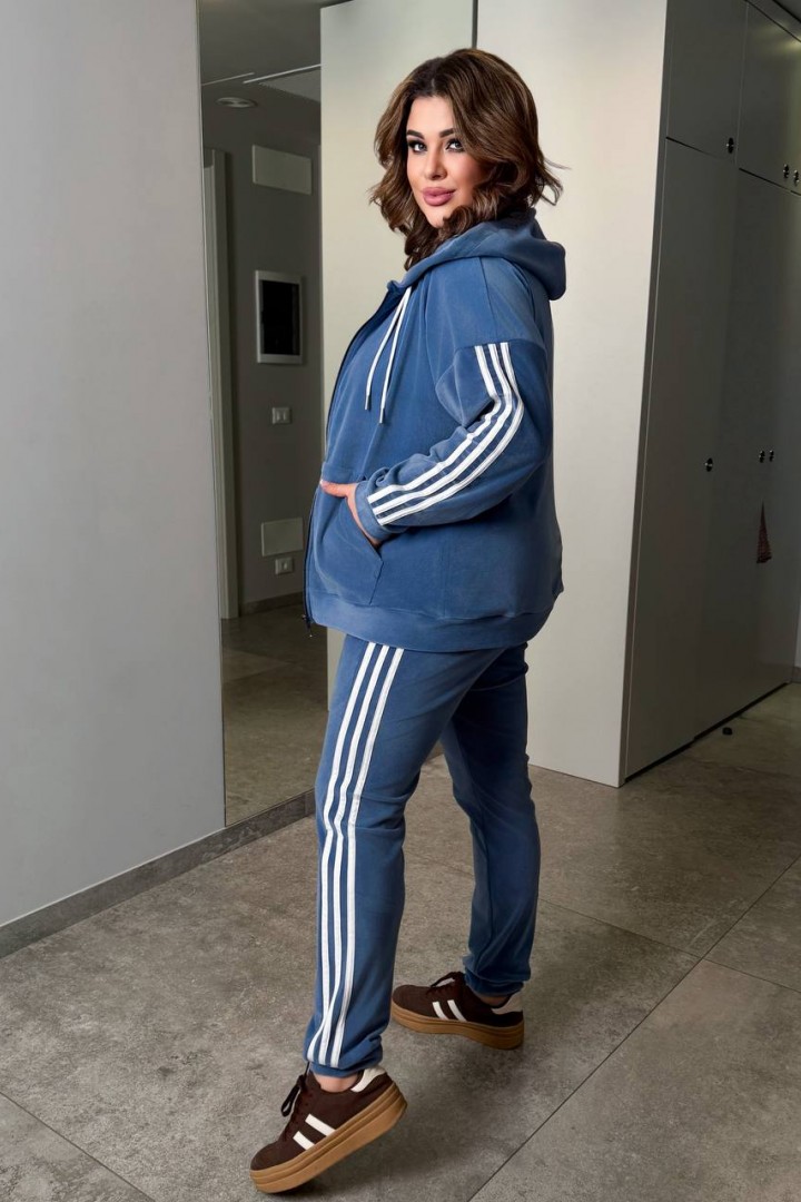 Костюм с лампасами CUR-1026A750