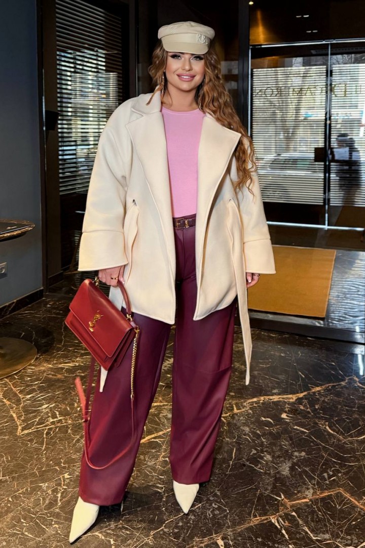 Стильное пальто  MT-413A950