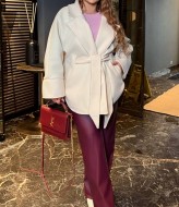 Стильне силуетне пальто MT-413A950