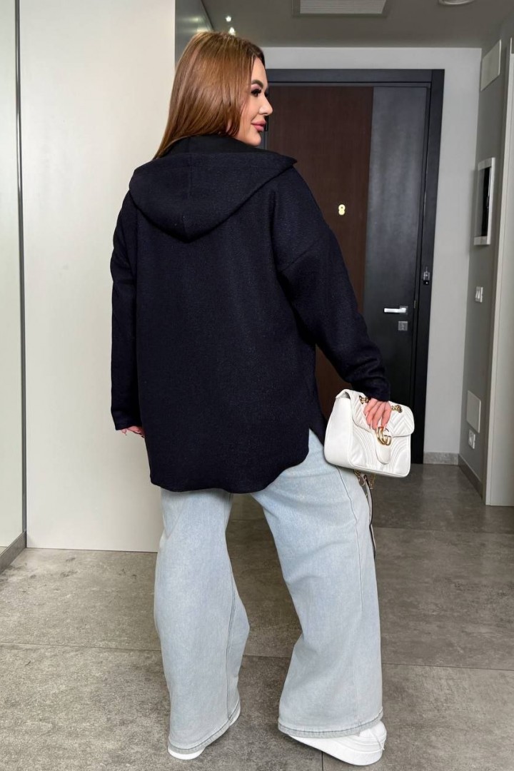 Кардиган на молнии с капюшоном AD-7998.1A320