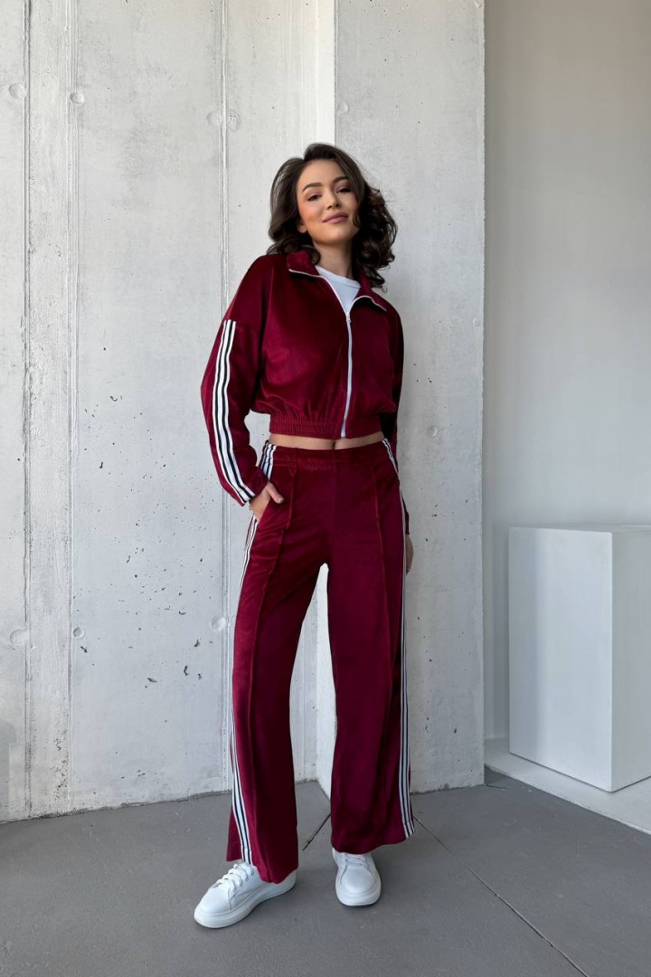 Велюровый костюм AVB-0271A650