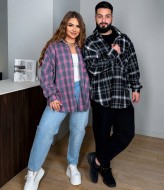 Сорочка оверсайз унісекс DG-c168A550