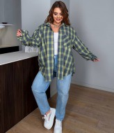 Сорочка оверсайз унісекс DG-c168A550