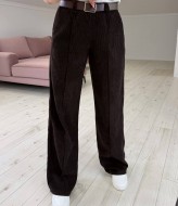 Брюки из вельвета на резинке KG-44A400B450