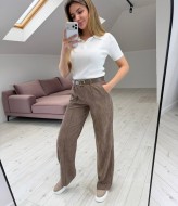 Брюки из вельвета на резинке KG-44A400B450